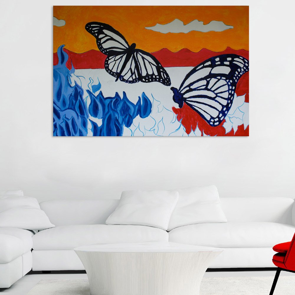 inep-b07czsl3fn-butterfly-bonanza-unframed-canvas-with-vibrant-butterflies-fluttering-across-matte-earthy-tones.jpeg